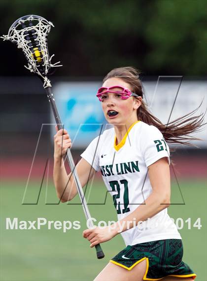 Thumbnail 1 in Oregon City vs. West Linn (Oregon Girls Lacrosse Association Playoff) photogallery.