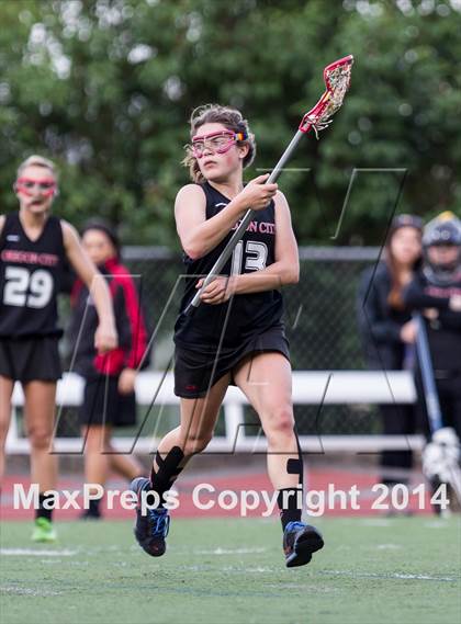 Thumbnail 2 in Oregon City vs. West Linn (Oregon Girls Lacrosse Association Playoff) photogallery.