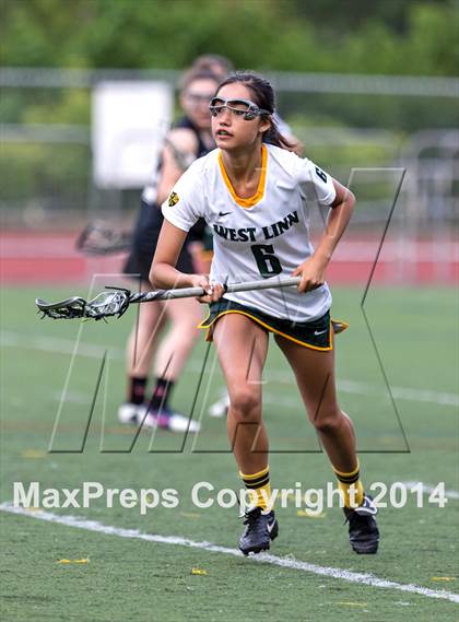 Thumbnail 2 in Oregon City vs. West Linn (Oregon Girls Lacrosse Association Playoff) photogallery.