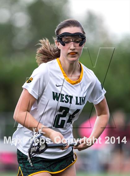 Thumbnail 2 in Oregon City vs. West Linn (Oregon Girls Lacrosse Association Playoff) photogallery.