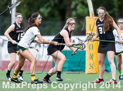 Thumbnail 1 in Oregon City vs. West Linn (Oregon Girls Lacrosse Association Playoff) photogallery.
