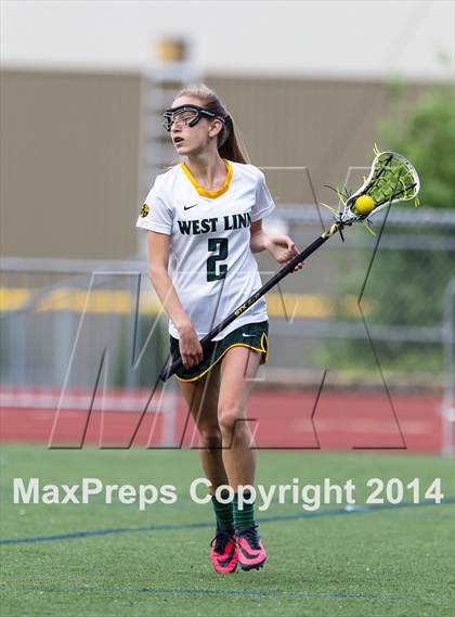 Thumbnail 3 in Oregon City vs. West Linn (Oregon Girls Lacrosse Association Playoff) photogallery.