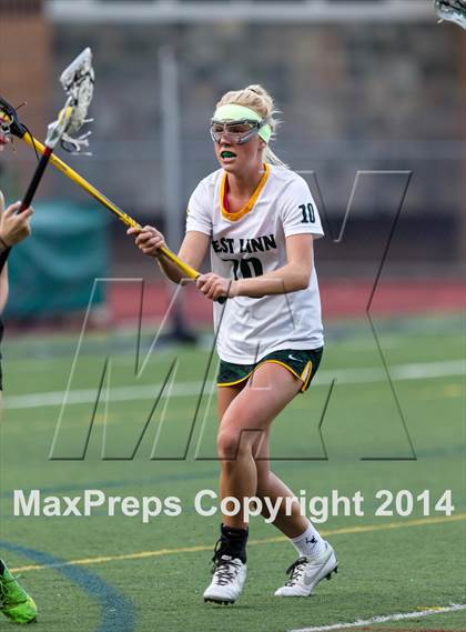 Thumbnail 3 in Oregon City vs. West Linn (Oregon Girls Lacrosse Association Playoff) photogallery.