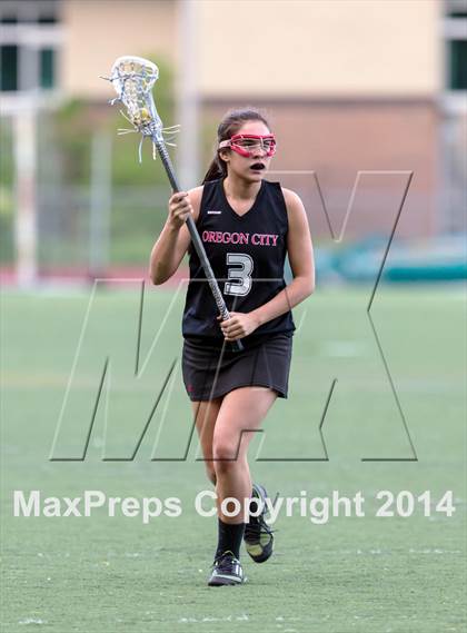 Thumbnail 1 in Oregon City vs. West Linn (Oregon Girls Lacrosse Association Playoff) photogallery.