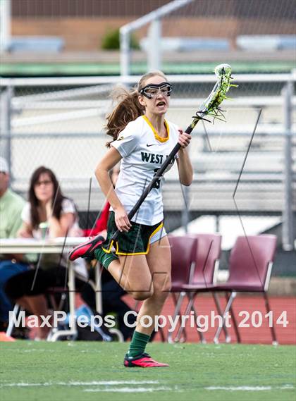 Thumbnail 3 in Oregon City vs. West Linn (Oregon Girls Lacrosse Association Playoff) photogallery.