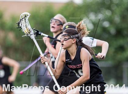 Thumbnail 2 in Oregon City vs. West Linn (Oregon Girls Lacrosse Association Playoff) photogallery.