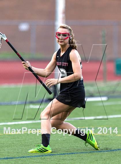 Thumbnail 3 in Oregon City vs. West Linn (Oregon Girls Lacrosse Association Playoff) photogallery.