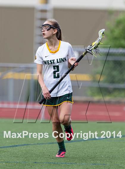 Thumbnail 1 in Oregon City vs. West Linn (Oregon Girls Lacrosse Association Playoff) photogallery.