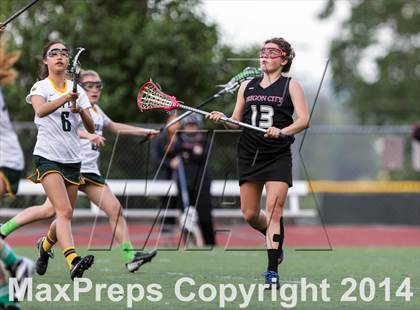 Thumbnail 3 in Oregon City vs. West Linn (Oregon Girls Lacrosse Association Playoff) photogallery.