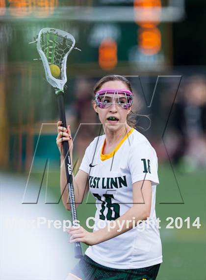 Thumbnail 1 in Oregon City vs. West Linn (Oregon Girls Lacrosse Association Playoff) photogallery.
