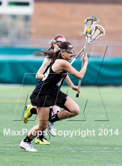 Thumbnail 2 in Oregon City vs. West Linn (Oregon Girls Lacrosse Association Playoff) photogallery.