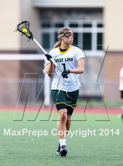 Thumbnail 3 in Oregon City vs. West Linn (Oregon Girls Lacrosse Association Playoff) photogallery.