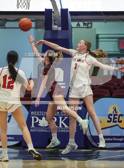 Thumbnail 2 in Yonkers Montessori Academy vs. Valhalla (NYSPHSAA Section 1 Class B Semifinal) photogallery.