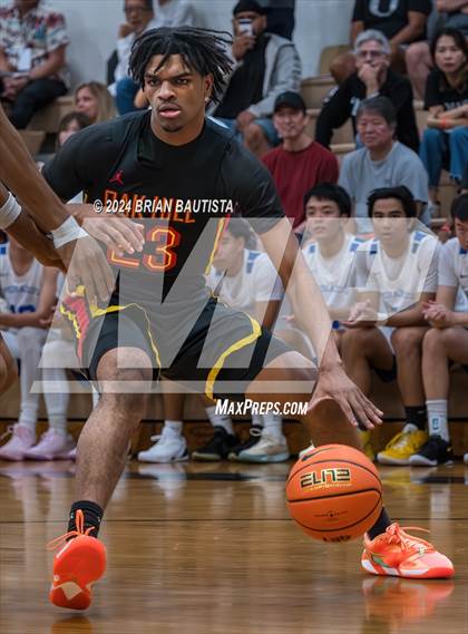 Thumbnail 2 in Punahou vs Oak Hill Academy (Iolani Classic) photogallery.