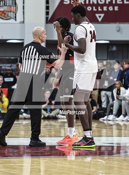 Thumbnail 3 in Archbishop Stepinac vs. Don Bosco Prep (Spalding Hoophall Classic) photogallery.