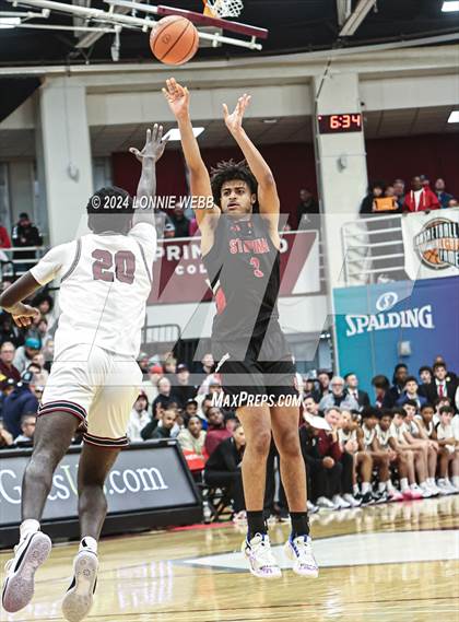 Thumbnail 2 in Archbishop Stepinac vs. Don Bosco Prep (Spalding Hoophall Classic) photogallery.
