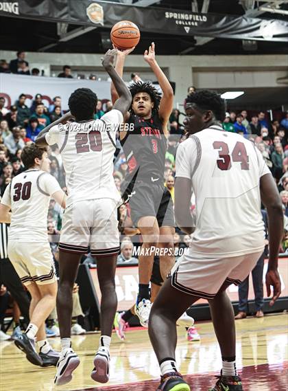 Thumbnail 3 in Archbishop Stepinac vs. Don Bosco Prep (Spalding Hoophall Classic) photogallery.