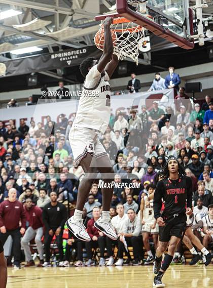 Thumbnail 2 in Archbishop Stepinac vs. Don Bosco Prep (Spalding Hoophall Classic) photogallery.