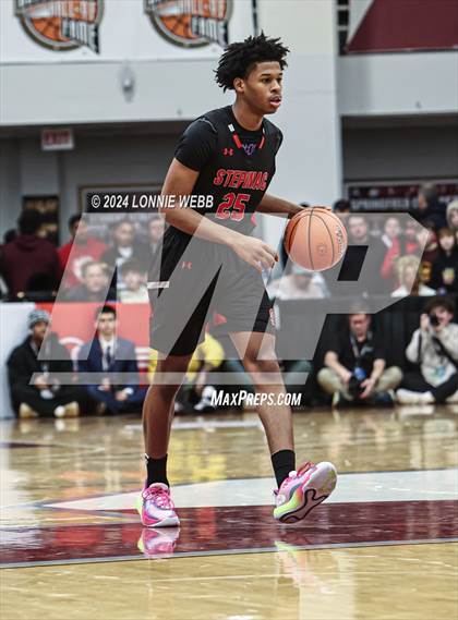 Thumbnail 3 in Archbishop Stepinac vs. Don Bosco Prep (Spalding Hoophall Classic) photogallery.
