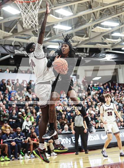 Thumbnail 3 in Archbishop Stepinac vs. Don Bosco Prep (Spalding Hoophall Classic) photogallery.