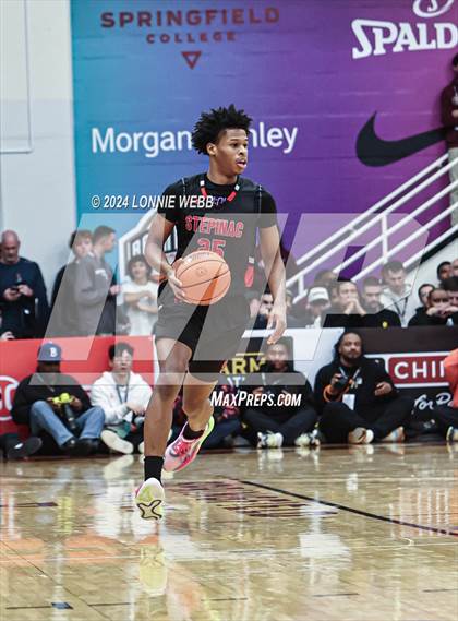 Thumbnail 3 in Archbishop Stepinac vs. Don Bosco Prep (Spalding Hoophall Classic) photogallery.