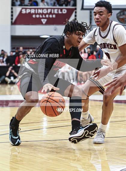 Thumbnail 2 in Archbishop Stepinac vs. Don Bosco Prep (Spalding Hoophall Classic) photogallery.