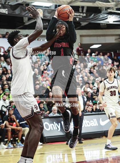 Thumbnail 3 in Archbishop Stepinac vs. Don Bosco Prep (Spalding Hoophall Classic) photogallery.