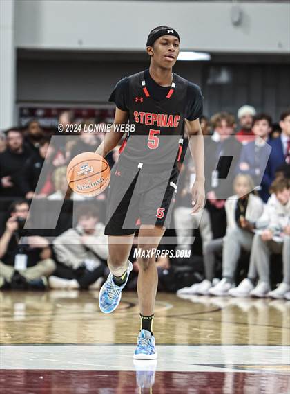 Thumbnail 3 in Archbishop Stepinac vs. Don Bosco Prep (Spalding Hoophall Classic) photogallery.