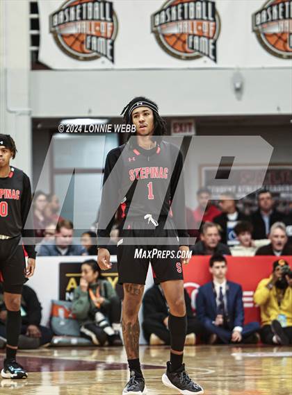 Thumbnail 1 in Archbishop Stepinac vs. Don Bosco Prep (Spalding Hoophall Classic) photogallery.