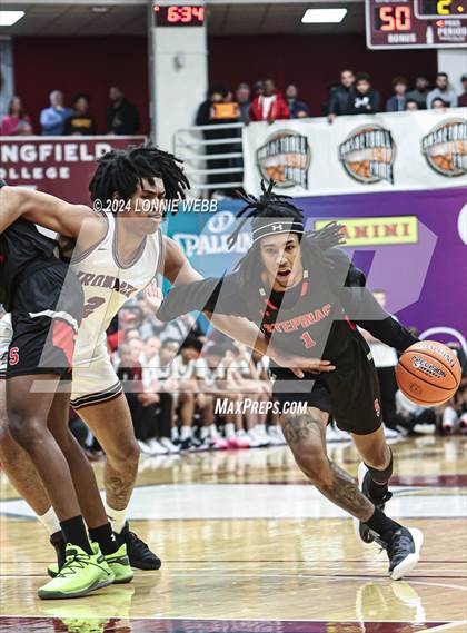 Thumbnail 3 in Archbishop Stepinac vs. Don Bosco Prep (Spalding Hoophall Classic) photogallery.