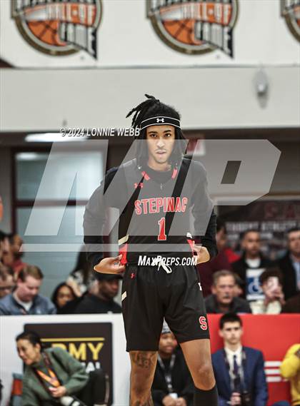 Thumbnail 2 in Archbishop Stepinac vs. Don Bosco Prep (Spalding Hoophall Classic) photogallery.