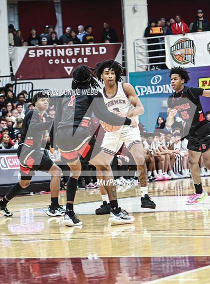 Thumbnail 3 in Archbishop Stepinac vs. Don Bosco Prep (Spalding Hoophall Classic) photogallery.