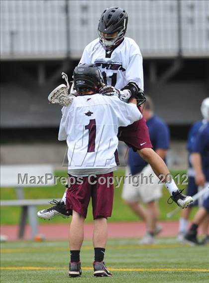 Thumbnail 2 in St. Augustine Prep vs. St. Joeseph's Prep photogallery.