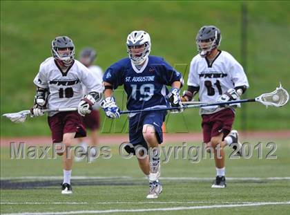 Thumbnail 2 in St. Augustine Prep vs. St. Joeseph's Prep photogallery.