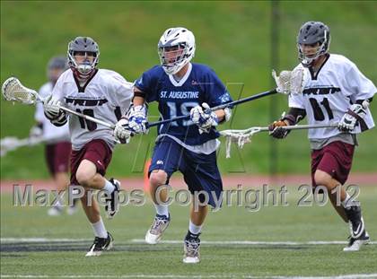 Thumbnail 1 in St. Augustine Prep vs. St. Joeseph's Prep photogallery.