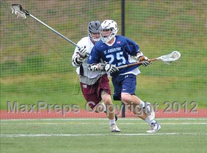 Thumbnail 2 in St. Augustine Prep vs. St. Joeseph's Prep photogallery.
