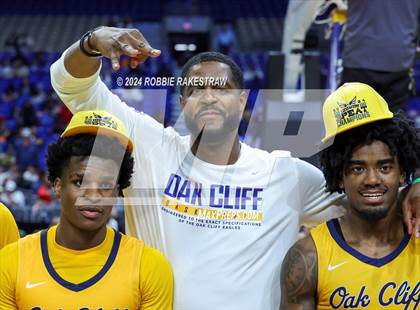 Thumbnail 1 in Silsbee vs. Oak Cliff Faith Family Academy (UIL 4A Basketball Final Medal Ceremony) photogallery.
