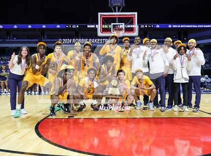 Thumbnail 1 in Silsbee vs. Oak Cliff Faith Family Academy (UIL 4A Basketball Final Medal Ceremony) photogallery.