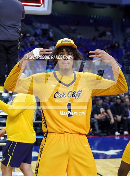 Thumbnail 3 in Silsbee vs. Oak Cliff Faith Family Academy (UIL 4A Basketball Final Medal Ceremony) photogallery.
