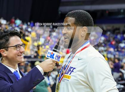 Thumbnail 3 in Silsbee vs. Oak Cliff Faith Family Academy (UIL 4A Basketball Final Medal Ceremony) photogallery.