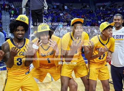 Thumbnail 1 in Silsbee vs. Oak Cliff Faith Family Academy (UIL 4A Basketball Final Medal Ceremony) photogallery.