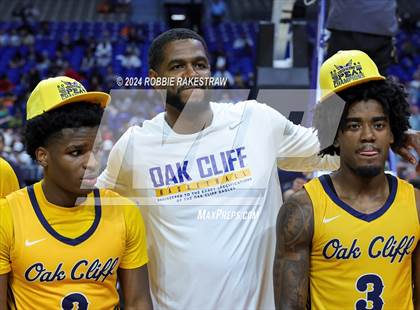 Thumbnail 3 in Silsbee vs. Oak Cliff Faith Family Academy (UIL 4A Basketball Final Medal Ceremony) photogallery.