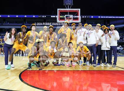 Thumbnail 2 in Silsbee vs. Oak Cliff Faith Family Academy (UIL 4A Basketball Final Medal Ceremony) photogallery.