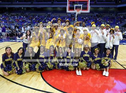 Thumbnail 1 in Silsbee vs. Oak Cliff Faith Family Academy (UIL 4A Basketball Final Medal Ceremony) photogallery.