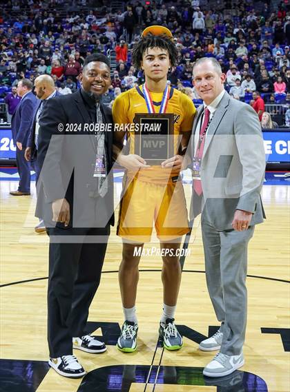 Thumbnail 2 in Silsbee vs. Oak Cliff Faith Family Academy (UIL 4A Basketball Final Medal Ceremony) photogallery.