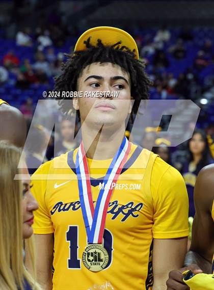 Thumbnail 2 in Silsbee vs. Oak Cliff Faith Family Academy (UIL 4A Basketball Final Medal Ceremony) photogallery.