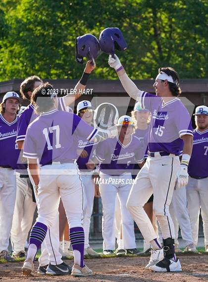 Thumbnail 3 in Brownsburg vs. Terre Haute North Vigo (IHSAA 4A Sectional 12 Championship) photogallery.