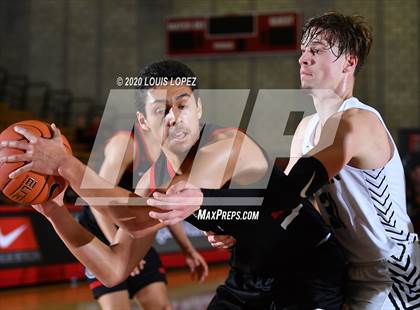 Thumbnail 3 in Salesian College Preparatory vs. Centennial (Nike Extravaganza) photogallery.