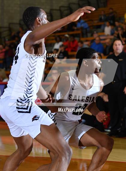 Thumbnail 1 in Salesian College Preparatory vs. Centennial (Nike Extravaganza) photogallery.
