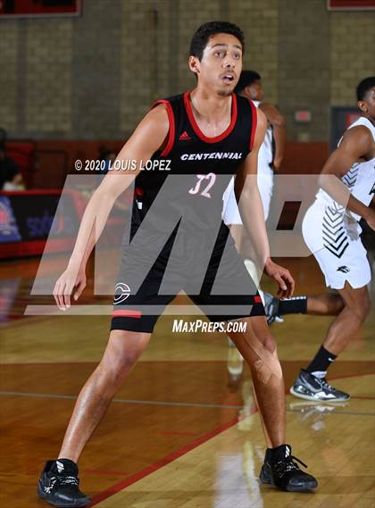 Thumbnail 2 in Salesian College Preparatory vs. Centennial (Nike Extravaganza) photogallery.